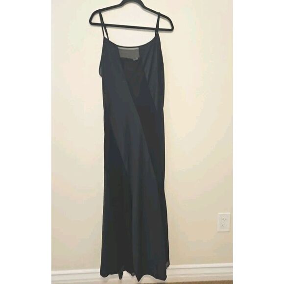 Fredericks of Hollywood Vintage Slip Night Gown Size 2X Mesh Adjustable Strap